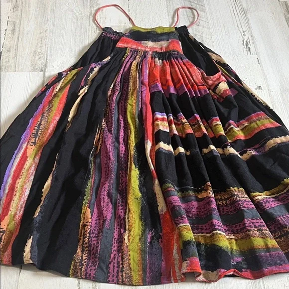 Free People Painted Lines Mini Dress Size XS NWT - Picture 8 of 13